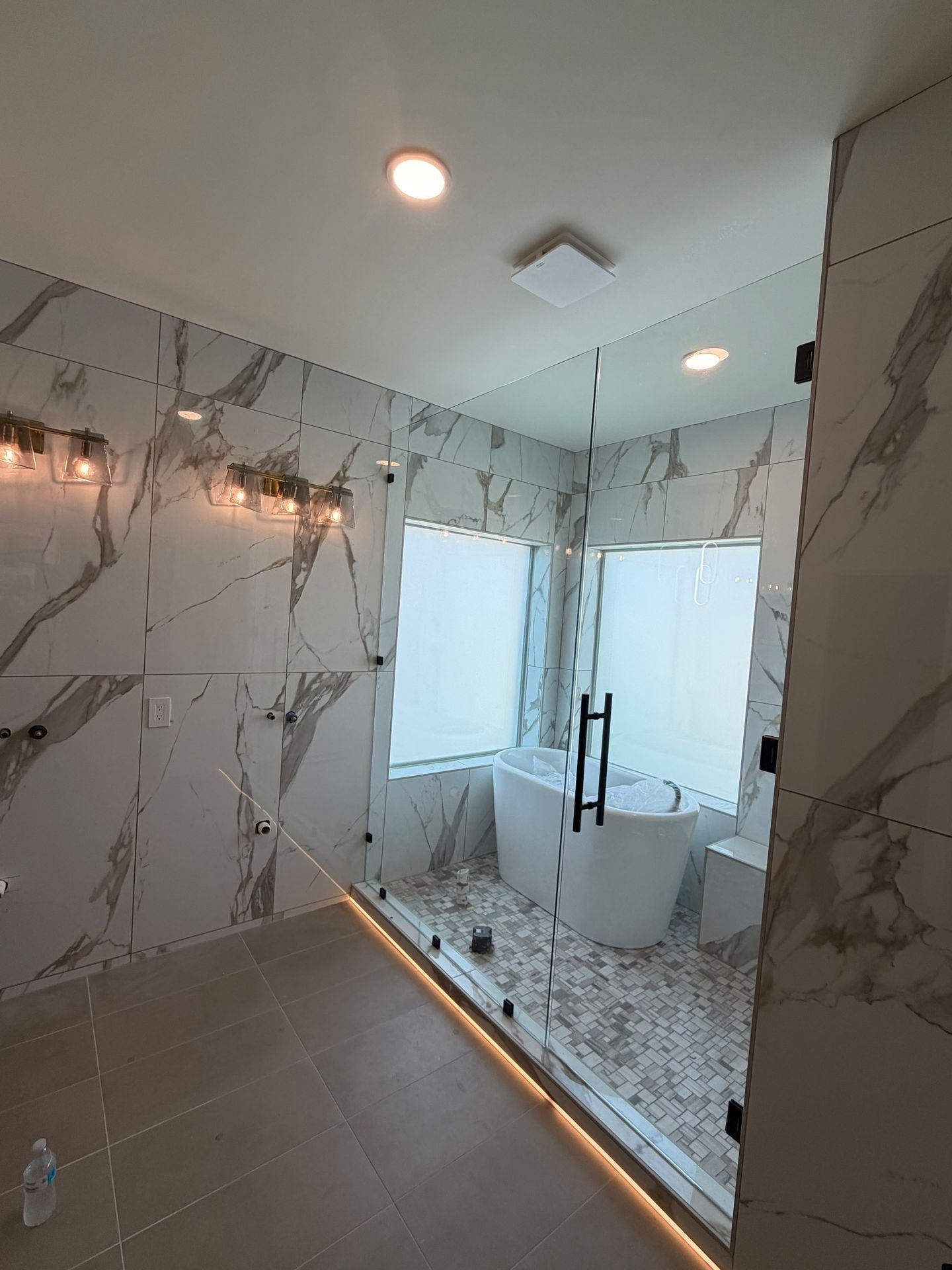 Custom glass enclosure